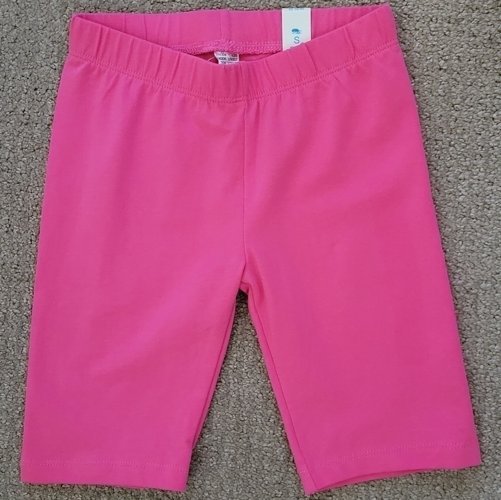 The Children's Place Hot Pink/ Funfetti Pink Girl's Biker Shorts - Picture 2 of 6
